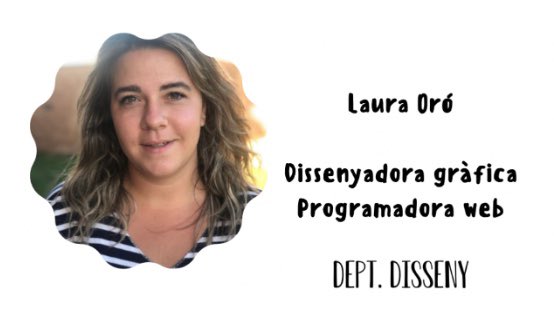 Meraki_uoc's tweet photo. Continuem presentant el notre equip. Hui és el torn de la nostra companya Laura, del Departament de Disseny. #disuocproject #meraki https://t.co/hRyfhXW0pi