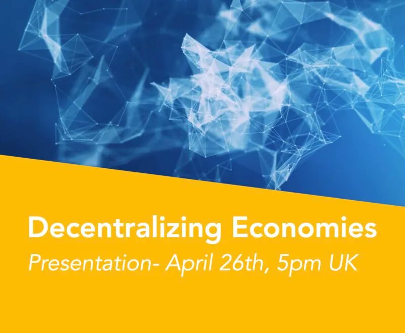 The first in a series of events exploring the potential of decentralised economies for enabling systems-level innovation in business, in finance, and economy towards a more sustainable model: buff.ly/3OkkocB
#systemsthinking