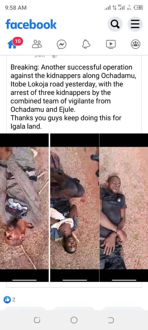KingsleyFanwo's tweet photo. A few weeks ago, kidnappers were threatening in some parts of Kogi East. The Governor assured the people it will be a thing of the past as he will go after them. Today, the kidnappers have been dispatched to the great beyond. Leadership is about saying it and doing it. #Hope2023 https://t.co/VwYpvhc7CC