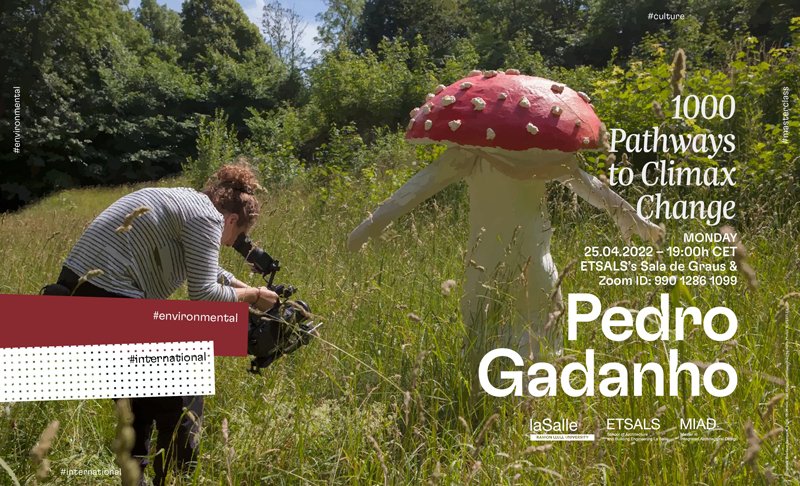 actar_publisher's tweet photo. TODAY!
Join @pedrogadanho, author of the upcoming title #CLIMAX CHANGE) at 19hs at @LaSalleBCN #ETSALS @IRLlull for his #lecture.
You can also follow online here https://t.co/Wp0moBReM0 https://t.co/m1MzxUbeEQ