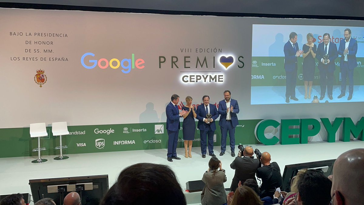 Gemma Oliver Campins (@goliverc) on Twitter photo Mi más sincera felicitación y sin duda muy merecida para <a href="/BookkerCorp/">Bookker</a> ganadores del #PremiosCEPYME 2022 en la categoría de mejor proyecto emprendedor! <a href="/OrellanaBookker/">Miguel Ángel Orellana</a> <a href="/jlcasal/">José Luis Casal</a> 🔝🔝 @WayraES Mi más sincera felicitación y sin duda muy merecida para <a href="/BookkerCorp/">Bookker</a> ganadores del #PremiosCEPYME 2022 en la categoría de mejor proyecto emprendedor! <a href="/OrellanaBookker/">Miguel Ángel Orellana</a> <a href="/jlcasal/">José Luis Casal</a> 🔝🔝 @WayraES