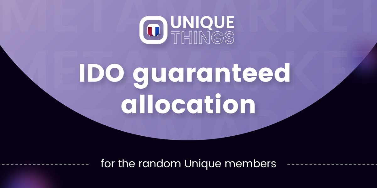 Unique Things MetaMarket tweet media