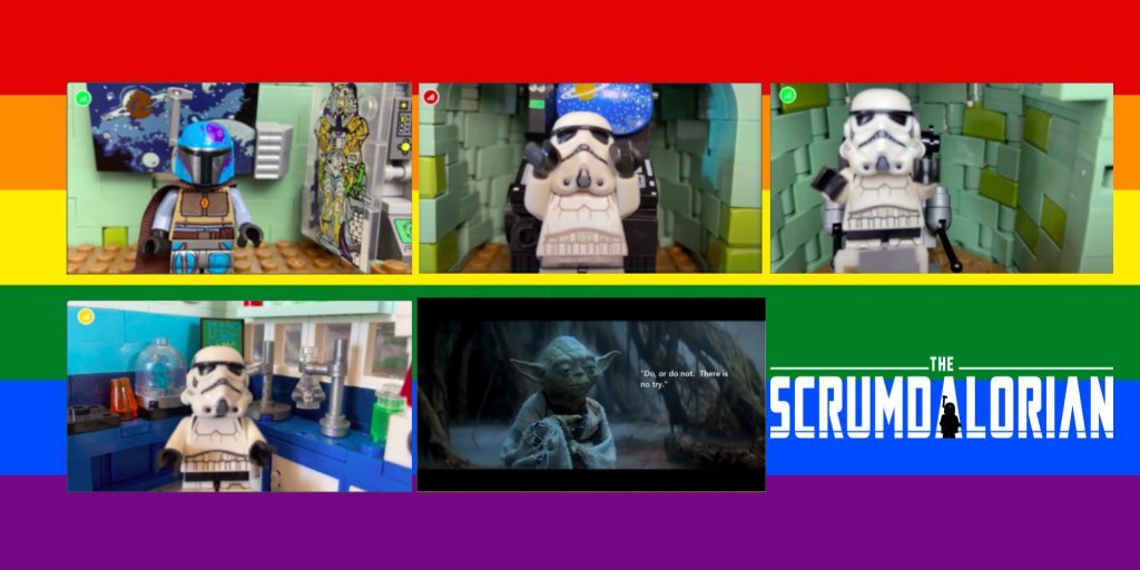 scrumdalorian's tweet photo. "Do or do not. There is no try." - As well one of the things, that we learned from Master Yoda for our daily work. https://t.co/z9rTLE47Ll What did you learn from whom? #StarWars #Scrum // pic: The Walt Disney Studio https://t.co/HyOscRQsIl