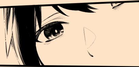 下描きとペン入れ 