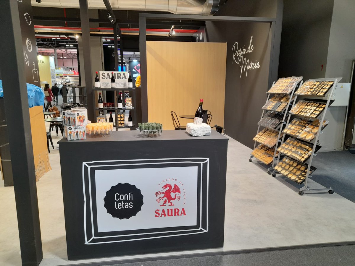 Confiletas's tweet photo. EN: Good morning, since this morning until Thursday, April 28, you can visit us at the Salón Gourmet in Madrid, stand J02 pavilion 8, and see our great news.
 #BodegasSaura #Confiletas #salongourmet #salongourmetmadrid #madrid https://t.co/s6rZMlDDro