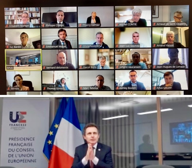 «1 heure avec…» S.E. M. Philippe Léglise-Costa, Représentant Permanent de la France auprès de l’UE.  Un grand merci à M. l’Ambassadeur pour ces échanges qui nous permettent de mieux comprendre la densité des actions portées par la présidence française. #cdoutremanche, #cceuk