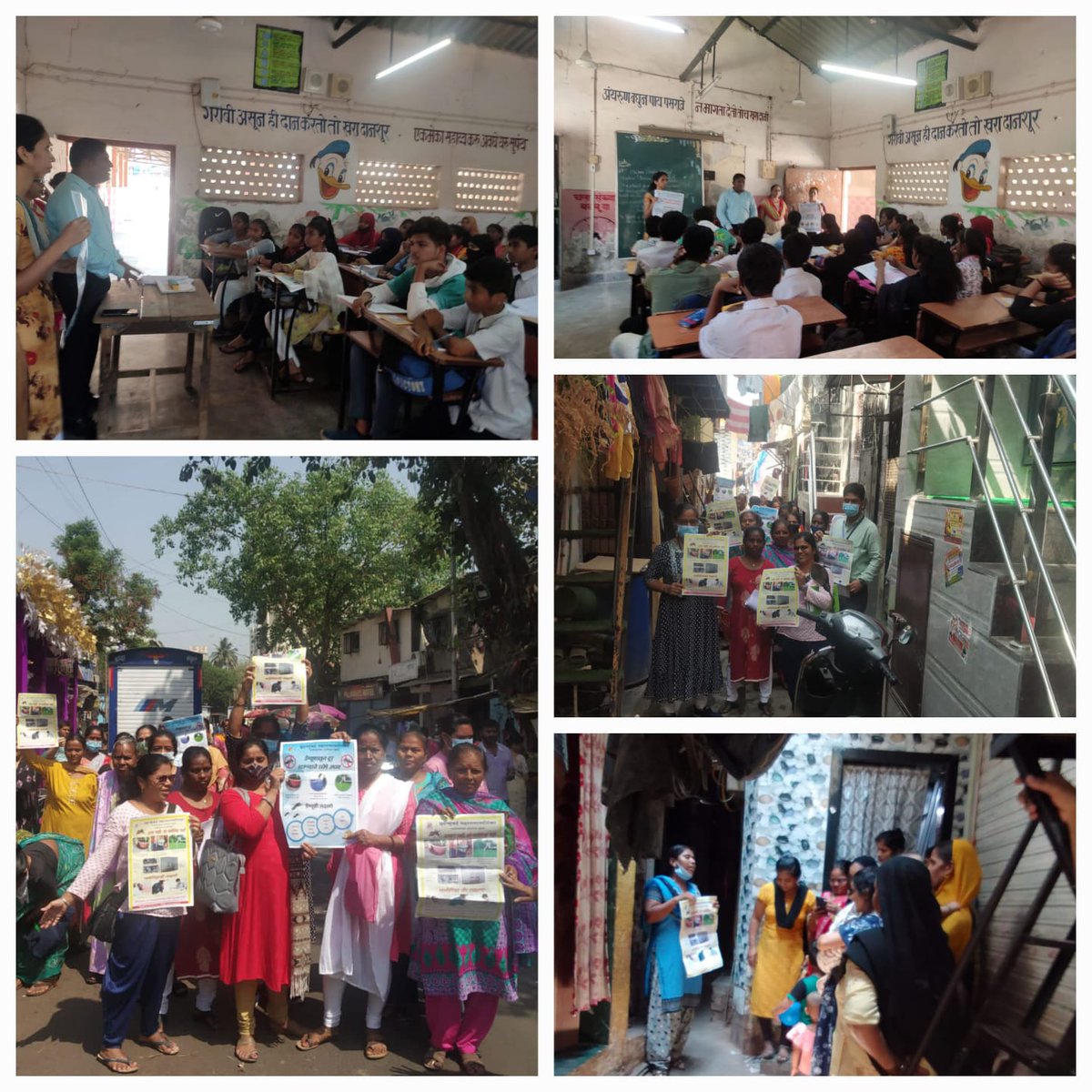 Health and awareness talk were conducted at high risk areas of <a href="/mybmc/">माझी Mumbai, आपली BMC</a> Ward GN, to educate and make people aware of the dangers of Malaria.
<a href="/DighavkarKiran/">KIRAN DIGHAVKAR</a>

#MalariaFreeMumbai #WorldMalariaDay