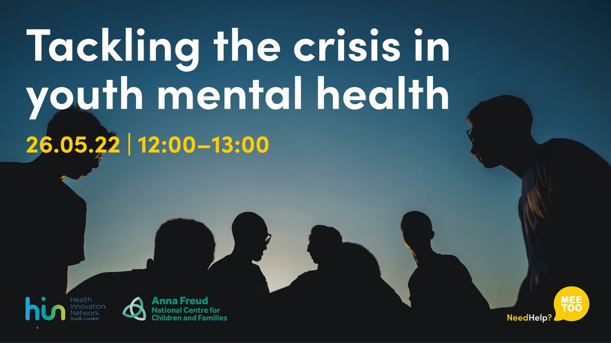 tellmi_helps's tweet photo. Young people need easy access to safe,evidenced mental health support. Join @meetoo_helps, @HINSouthLondon and @AFNCCF to learn how anonymous, digital peer support engages with young people to transform outcomes. Register now👉👉https://t.co/GQ8oRp9OOr #mentalhealthmatters #cypmh https://t.co/MQw5gmEqVE
