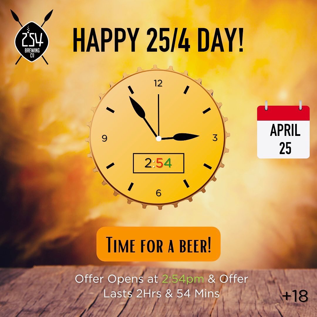 254brewingco's tweet photo. We can’t keep calm, it’s our 2nd Anniversary, and 254 Day. We want to celebrate with you. We have *unbeatable* offers on our Fresh, Craft Beers.

Happy 2nd Birthday to us! 🎉 

#nairobi #craftbeer #254beer #MondayMotivation https://t.co/rsDgBKyIEi