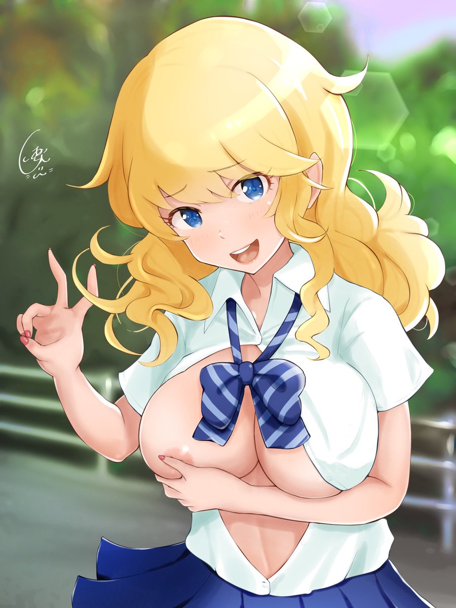 #巨乳が見たかったら私をフォローすると良いです
小さいのを描くことがないくらいです 