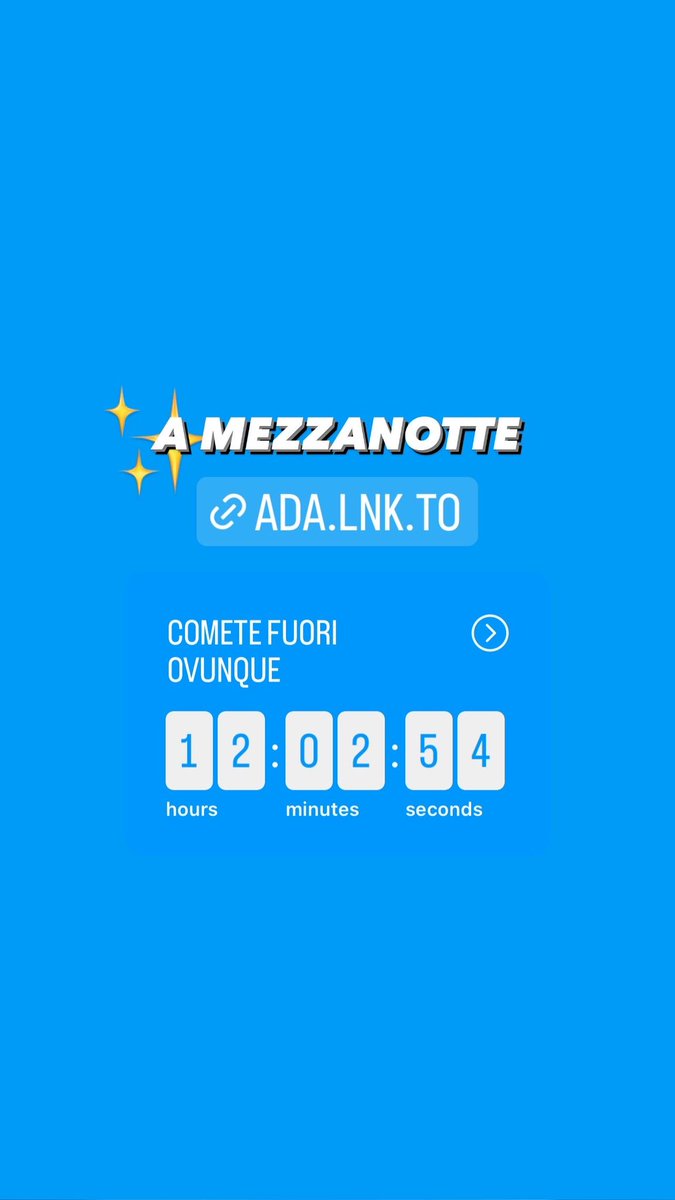 LeoLamacchia's tweet photo. A MEZZANOTTE 💙 #COMETE #LeoL https://t.co/hZXXfdwYKt https://t.co/X5Fbj2Arqk