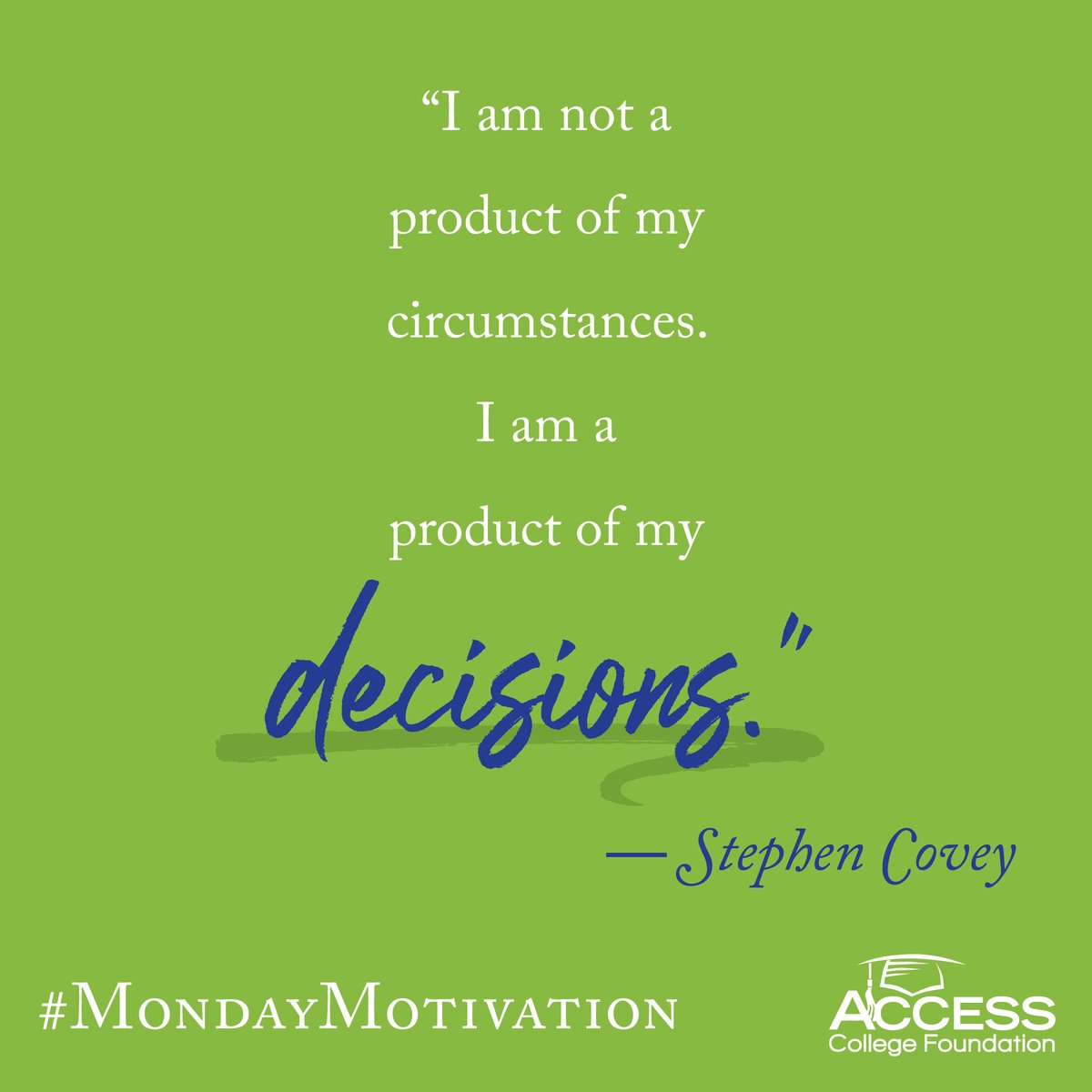 AccessCollegeFd's tweet photo. On the eve of College Commitment Day, thoughts of decision-making are top of mind. We can’t wait to celebrate the decisions that our scholars have made about the next step in their educational journey! #monddaymotivation #igotin2022 #collegecommitmentday https://t.co/d0aWxgwIAa
