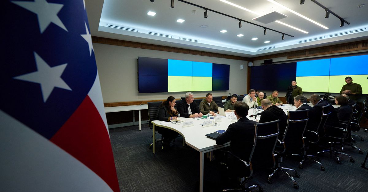 Reuters's tweet photo. Russia warned United States against sending more arms to Ukraine https://t.co/1CETVvVVyH https://t.co/KKkXiO3jvy