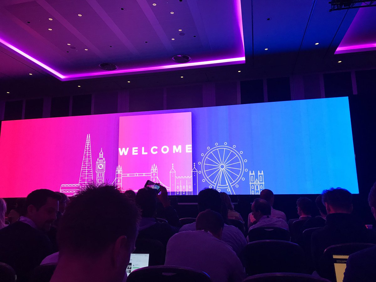 cubeprogramming's tweet photo. Happily waiting for keynote on #kafkasummit https://t.co/nU6jtyRgFl