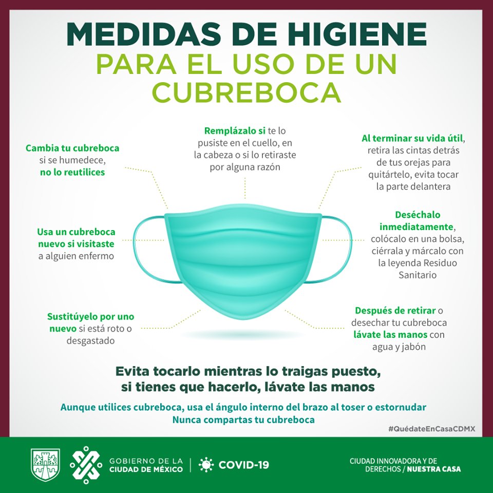 enterteinmentsg's tweet photo. 🚨 #AVISO: A partir de #HOY quedan SIN EFECTO estás medidas sanitarias, informó @GobCDMX 🚨
-Toma de temperatura 🌡️
-Aplicación d spray desinfectante 
-Tapete sanitizante
Siguen #VIGENTES:
-#Cubrebocas 😷 en espacios cerrados
-Ventilación natural
-Uso d #GelAntibacterial 🧴 https://t.co/aVCJe0CHtK