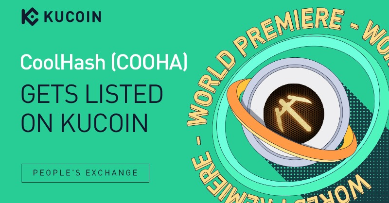 kucoincom's tweet photo. 💥 World Premiere Listing 💥

$COOHA @CoolMiningGame gets listed on #KuCoin!

🔹Pair: COOHA/USDT
🔹Deposit: now open (network: KCC)
🔹Trading: 08:00 AM on April 27, 2022 (UTC)

#GameFi #NFT #KCC