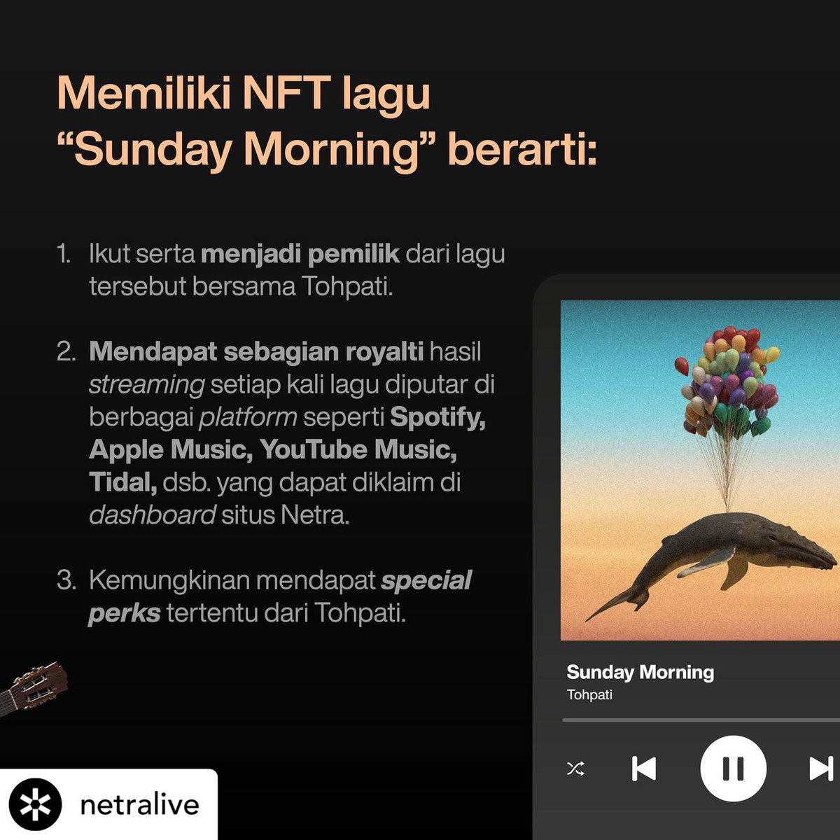 tohpati's tweet photo. NFT tohpati “Sunday Morning” https://t.co/5Wl9uw6RnV