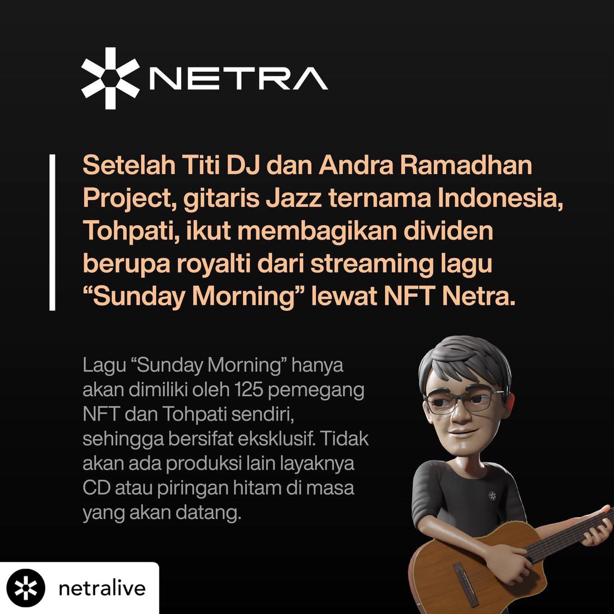 tohpati's tweet photo. NFT tohpati “Sunday Morning” https://t.co/5Wl9uw6RnV