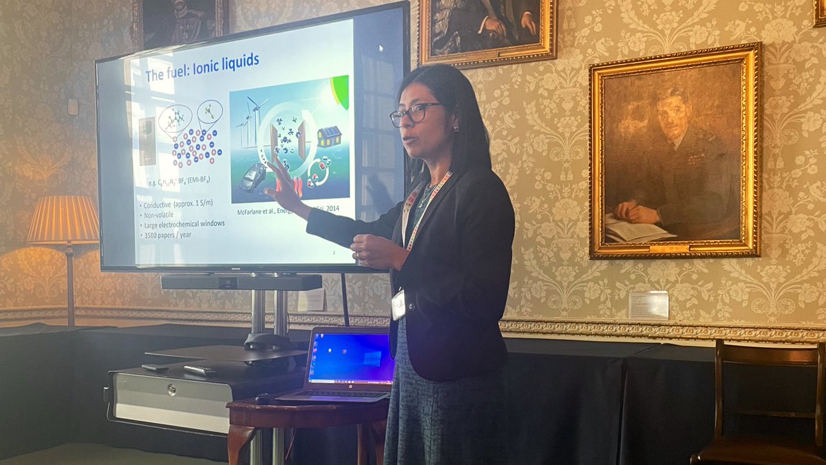 LondonNanotech's tweet photo. Next up we have Carla Perez-Martinez who is a #UKRI Future Leaders Fellow at @LondonNanotech based at UCL.
Her talk is entitled ‘Using rockets in nanomanufacturing’
#ionicliquid #ionsources #nanotechnology #nanomanufacturing https://t.co/Jyhvnyojz5