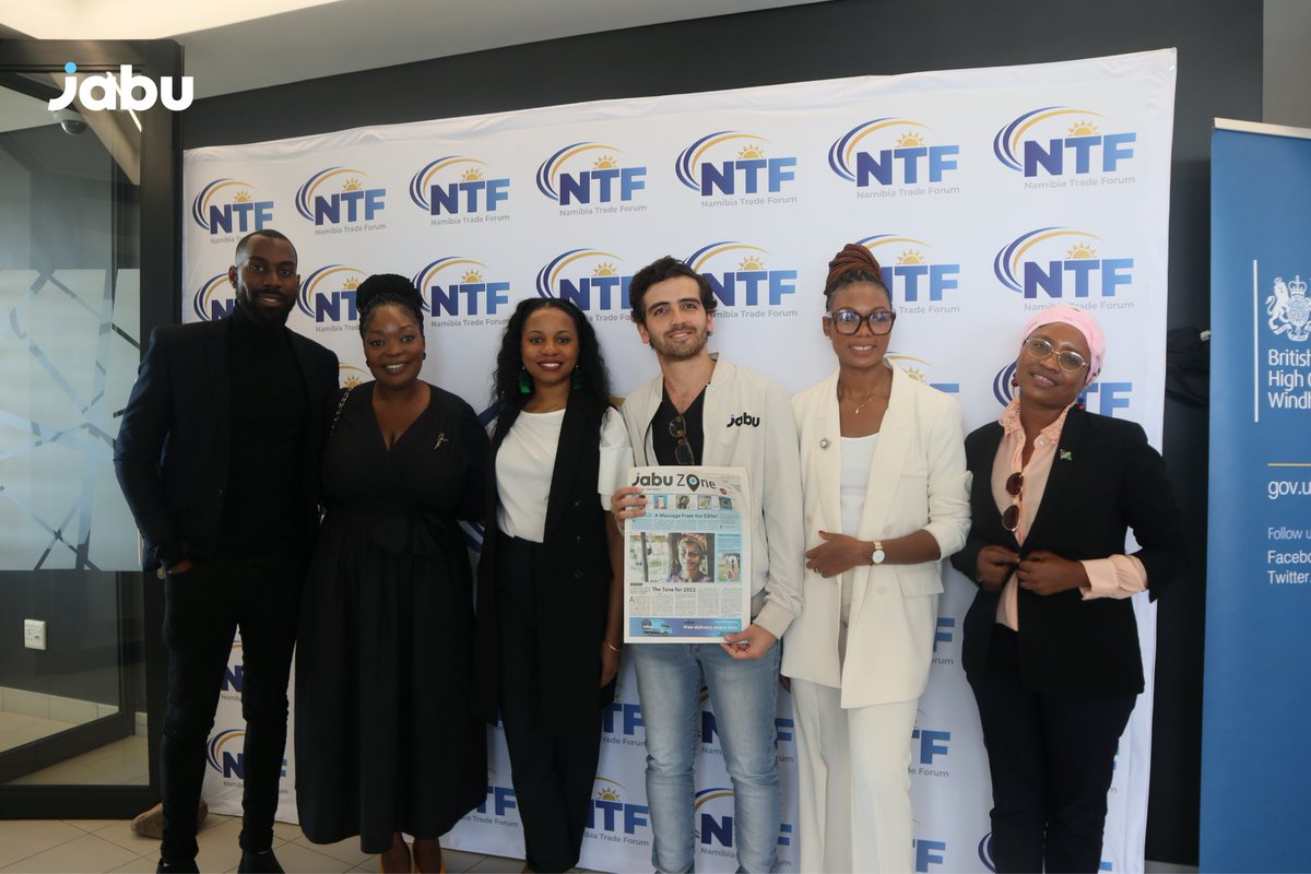 JabuLogistics's tweet photo. Last Thursday, JABU attended the launch of the Namibia Trade Forum’s first e-commerce engagement in partnership with Trade Forward Southern Africa “Positioning e-commerce as an enabler for trade”. (1/4)
#JABU #WeDeliverGoodLuck #Ecommerce #ExportTradeStartsHere #FMCG #JABUZone https://t.co/UrKXxmVQQh
