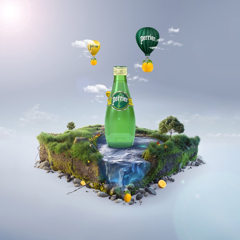 PerrierIndia's tweet photo. Just one sip of Perrier - And together weโll reach for the sky!
#SipOfPerrier #SparklingPerrier #RevivingSpirits #BeatTheHeat
#PerrierInIndia #KnowPerrier #PerrierCarbonatedWater
#HealthyBeverageBrand #RethinkYourDrink https://t.co/W42q0ohOIY