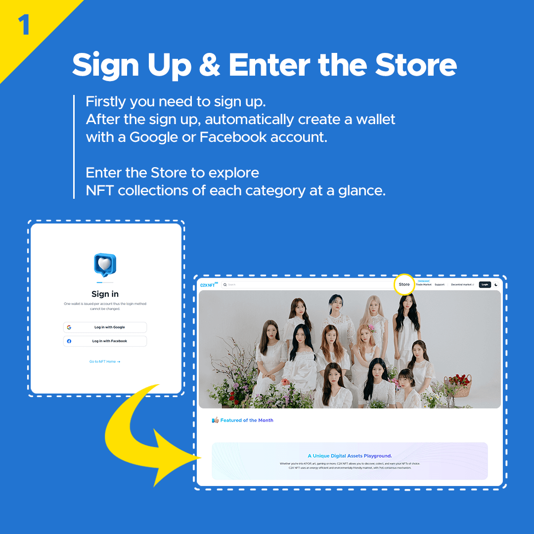 XPLANETofficial's tweet photo. [Guide]
Learn how to use the service in advance and collect your #NTF without hassle!

#C2XNFT #C2X #Guide https://t.co/XfqVvH4Bj2