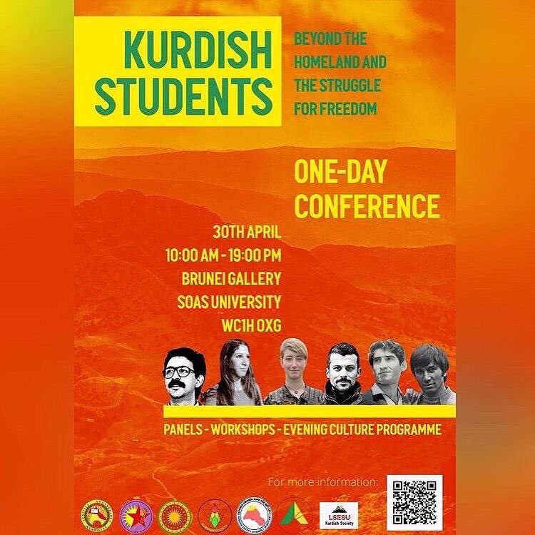 Join <a href="/KurdishStudents/">Kurdistan Students Union UK</a>  in-person conference “Kurdish Students Beyond the Homeland &amp; the Struggle for Freedom. 
<a href="/SOAS/">SOAS University of London</a> on 30 April, 10am. 

Register: rb.gy/fmg5zp

<a href="/FeryalClark/">Feryal Clark MP</a> <a href="/ocalanfree/">Freedom For Ocalan #FreeOcalan</a> <a href="/lloyd_rm/">Lloyd Russell-Moyle 🏳️‍🌈🏕️</a>