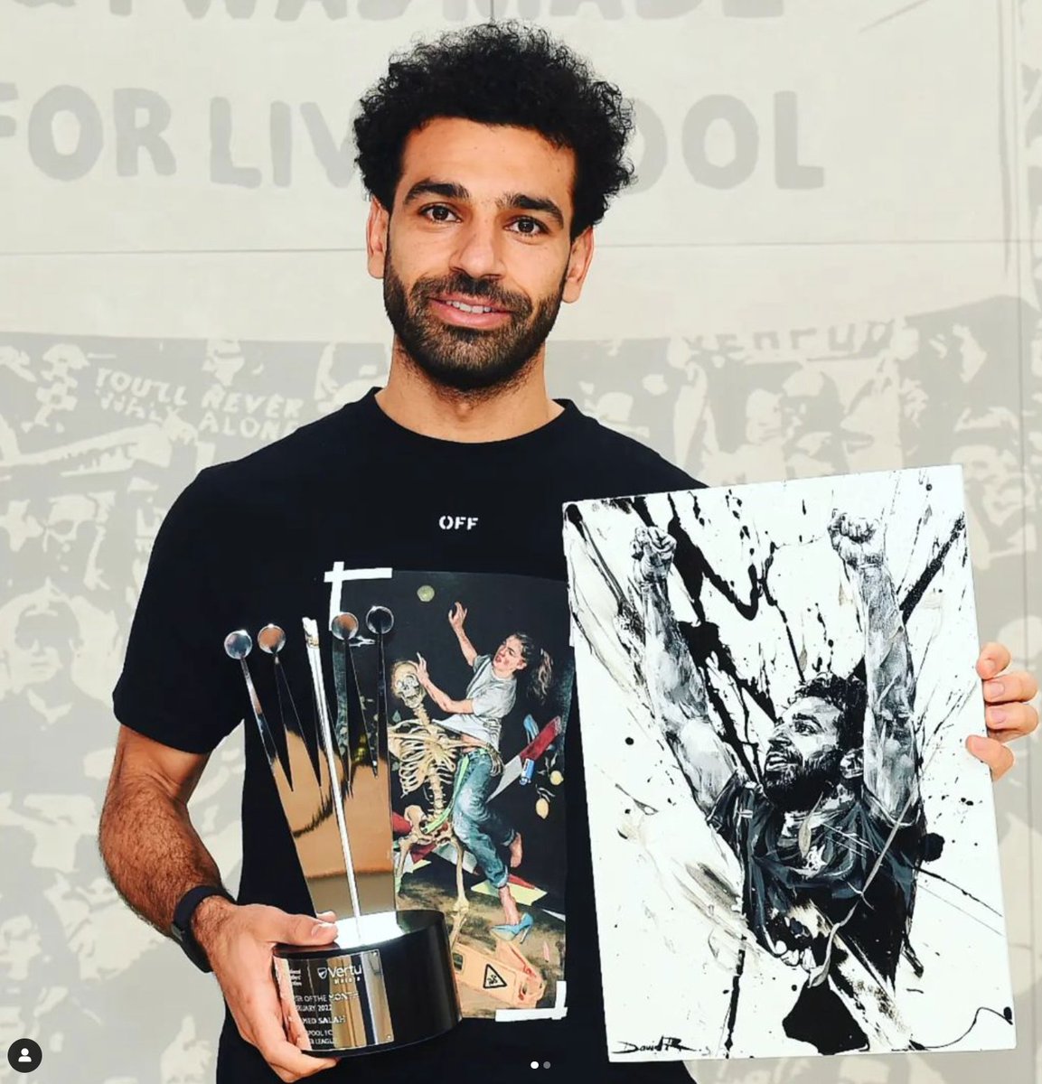 heygeniace's tweet photo. What an honour when @LFC legend @MoSalah owns your artwork! 

You too can collect David's artwork in his very first #nft drop featuring Icons of Extreme Sports. 

DROP DATE: 11th May

#nftdrop #NFTartist #NFTartwork #extremesports #onflow https://t.co/V7meWShpkb