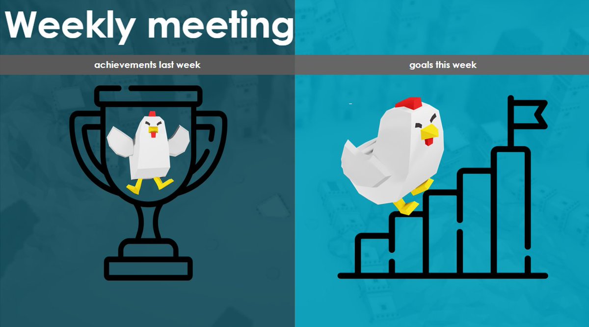 Monday again. How can you start the week motivated? 📆 
We start the week at the Weekly with inspiring pictures and results of the last week. 🏆
Goals for the upcoming week and meeting planning may not be missing. 🏁
The perfect start for us. Have a great week! ✌️

#refitgamo