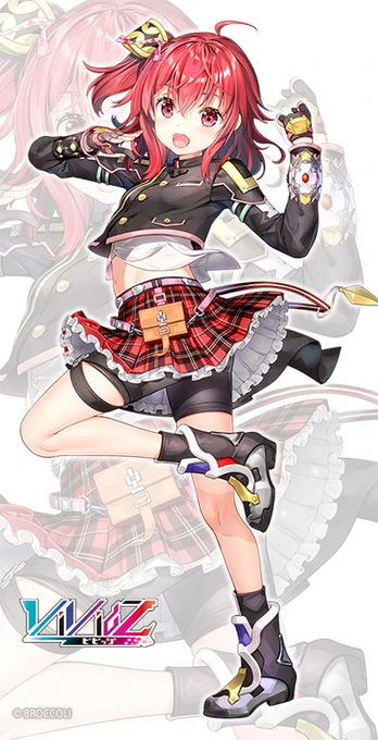 本日発表になりましたブロッコリーさんの新作TCG「Vividz(ビビッヅ)」にて
メインキャラクターデザインを担当させていただきます☆
こちらは最上キョウカちゃん^^ #ビビッヅ 
