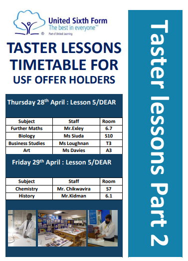 Excited to provide more taster lessons for internal USF offer holders to sample this week. #USFproud #AVBproud <a href="/AvonbourneUL/">Avonbourne Boys' and Girls' Academies and USF</a>