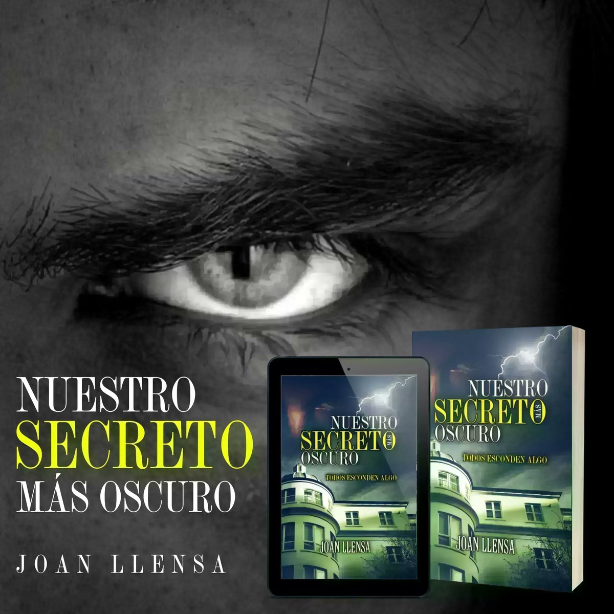 AcordesLiterar1's tweet photo. ⭐𝐍𝐮𝐞𝐬𝐭𝐫𝐨 🆂︎🅴︎🅲︎🆁︎🅴︎🆃︎🅾︎ 
𝐦á𝐬 𝐨𝐬𝐜𝐮𝐫𝐨 @joanllensa
⇏𝑇𝑜𝑑𝑜𝑠 𝑒𝑠𝑐𝑜𝑛𝑑𝑒𝑛 𝑎𝑙𝑔𝑜⇍
https://t.co/D33ggseERo
𝐍𝐨𝐯𝐞𝐥𝐚 𝐧𝐞𝐠𝐫𝐚
#thriller #familia #novelanegra
#acordesliterarios https://t.co/xGpEJs0OKf
