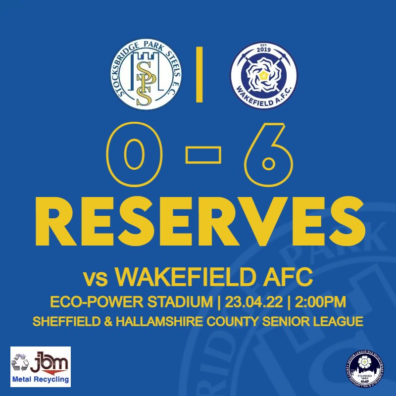 parksteelsfc's tweet photo. A disappointing result for the reserves this weekend. https://t.co/AEA3bhS42m