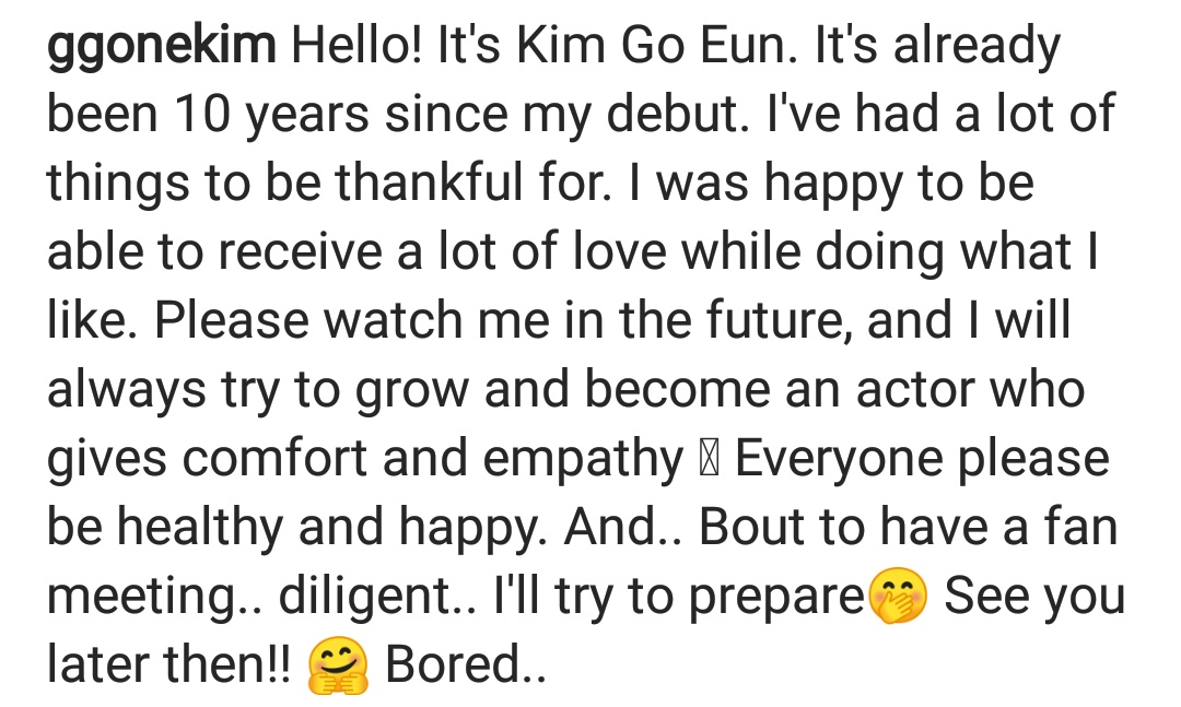 AashiZin's tweet photo. #KimGoEun thanked fans for showering her love in form of gifts โค๏ธโค๏ธโค๏ธ
We love u gon โค๏ธ hope u will like our love ๐
#KimGoEun
#๊น๊ณ ์ #10YearsWithKimGoeun
#๊น๊ณ ์_๋ฐ๋ท_10์ฃผ๋
#Ggoneperfect10 https://t.co/VcAeirXE4c