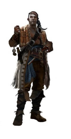 Ubisoft_SnB's tweet image. Meet Tryell a powerful and trust worthy ally or a fearsome foe but who will he be in your adventure? #SkullandBones