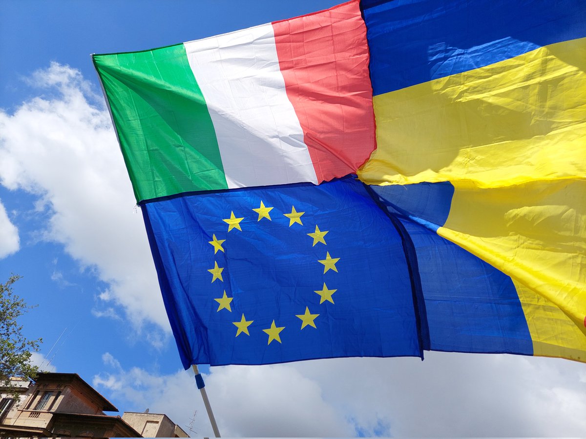 "Non si può cantare Bella Ciao senza pensare all'Ucraina" (Liliana Segre). Porta San Paolo #25aprile