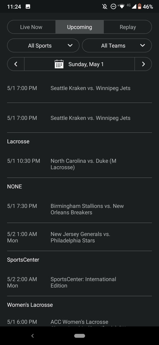 So as it stands ESPN player here in the UK as of today has all 4games scheduled for this weekend. Bare in mind this happened last week then disappeared by Friday, hopefully this will stay and games will be shown over here. Will keep an eye and keep updated