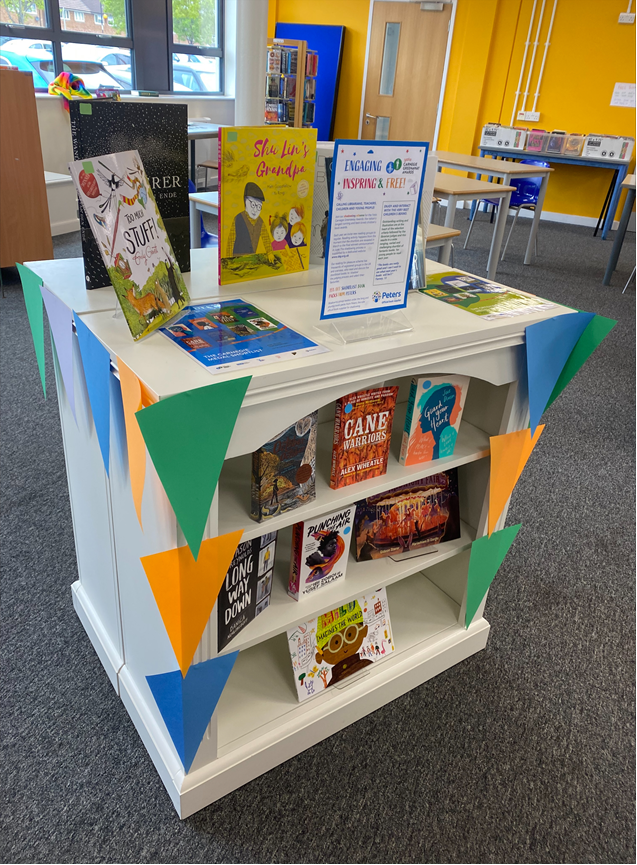 We are kicking off our @CILIPCKG shadowing! We have a group of avid readers who are getting going on this great selection of books. Have a look at the display in the library to find out more. #CKG22