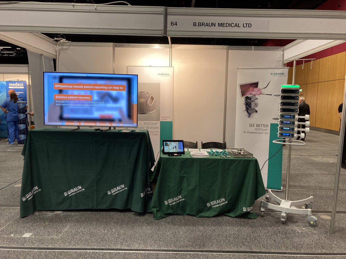👋Come and see us today at <a href="/P4hScotland/">P4H Scotland</a> on Stand 64👋 

@BBraunUK <a href="/Debpaton2/">Debpaton</a>