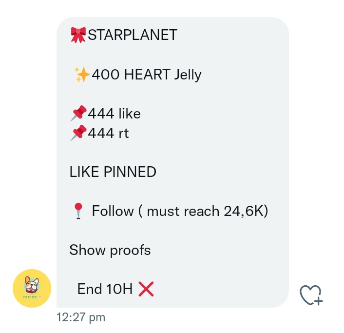 dongtasticnamu's tweet photo. DEAL FOR STARPLANET LIVE VOTING
we have a deal with @AhnXuazn_Voting
we'll have 450 hj for @hf_dreamcatcher 

- follow @AhnXuazn_Voting (must reach 24,6k)
- 444 rts and likes 
- like @AhnXuazn_Voting pinned
- show proofs 

time: 10 hours 

#Dreamcatcher ​#드림캐쳐 https://t.co/9gt3I27kJt