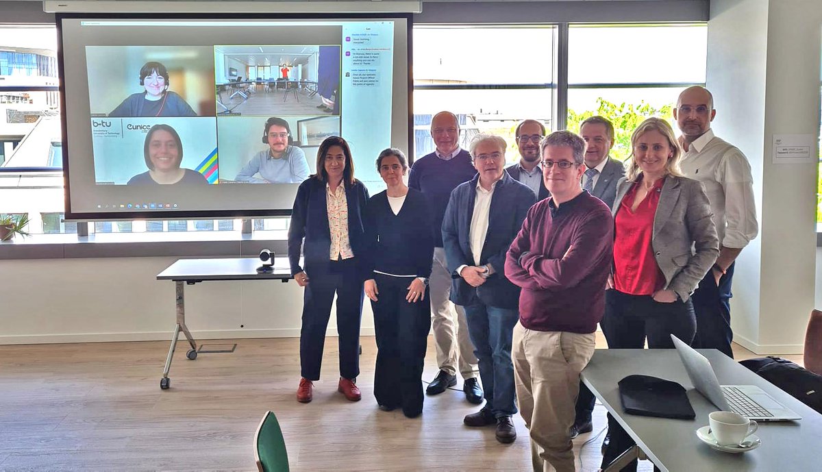 Our Steering Committee met in Brussels to evaluate the progress of EUNICE and discuss the challenges and opportunities of the alliance as, among others, adding new members or drafting a future map of joint degrees.

eunice-university.eu/eunice-project…
#customisededucation #europeanuniversity