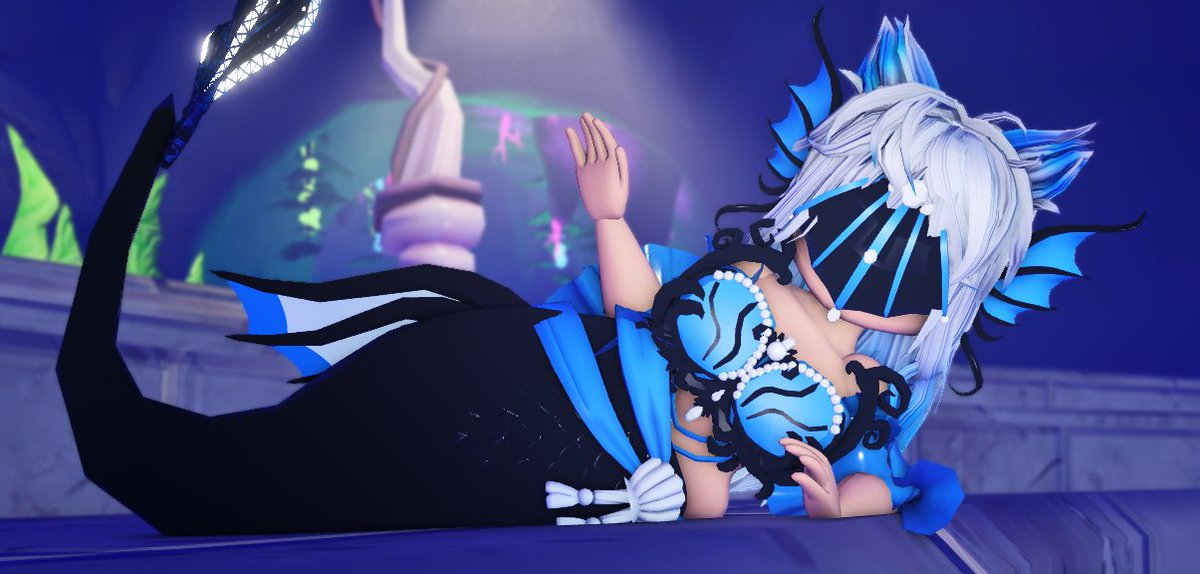 static_odette's tweet photo. When it comes to my fear of unwater stuff Mermaid Life is the only exception ๐คช
~
~
#mermaidlife #mermaidlifebetta #mermaid #roblox #robux #roshade https://t.co/OycVg40vwQ