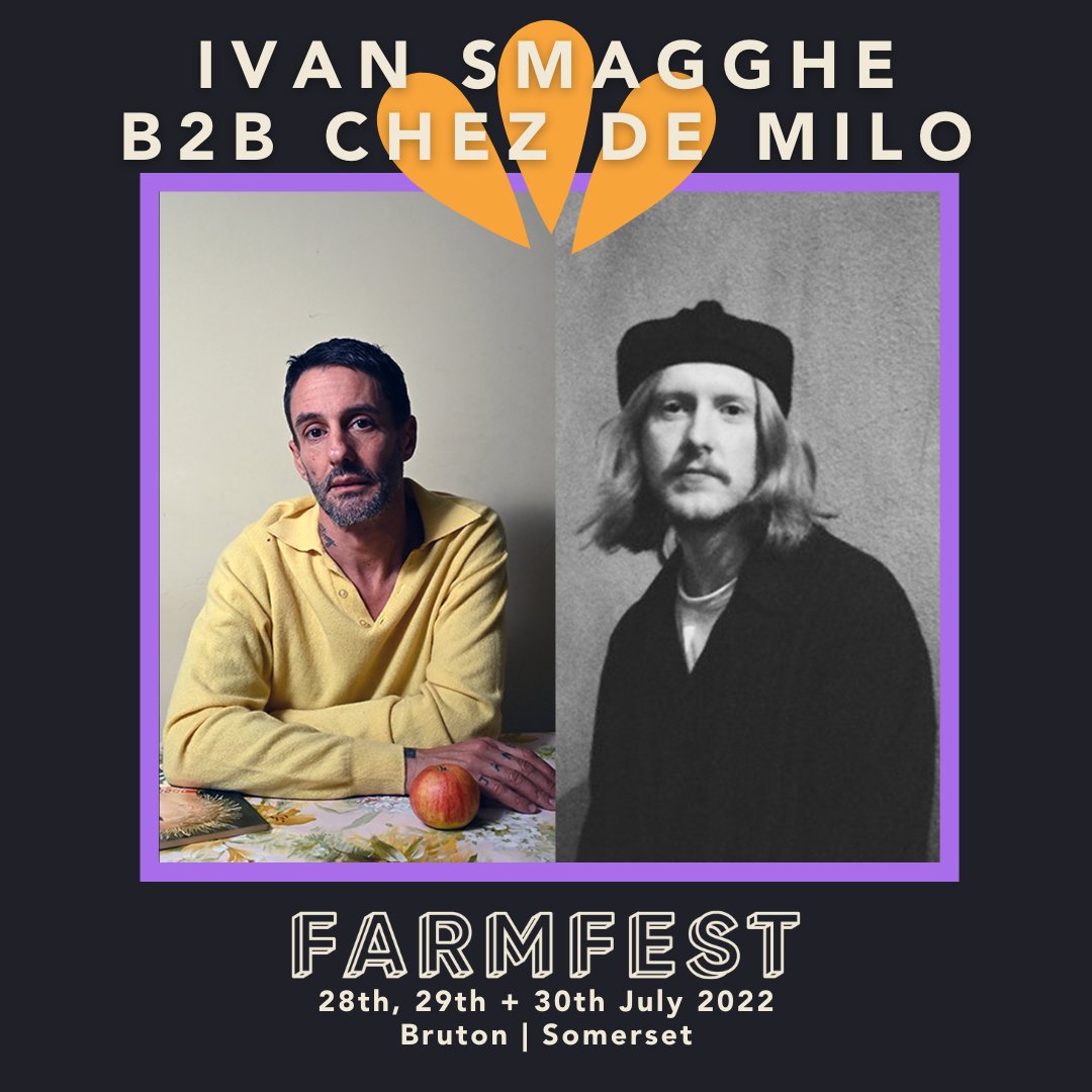 We're seriously looking forward for these two selectors spinning B2B - Ivan Smagghe &amp; Chez De Milo.

A genre-bending meeting of ears between Ivan, who belongs to a top set of selectors often lazily pinned by journalists as "the DJ's DJ" and Bristol-based DJ/producer Chez de Milo