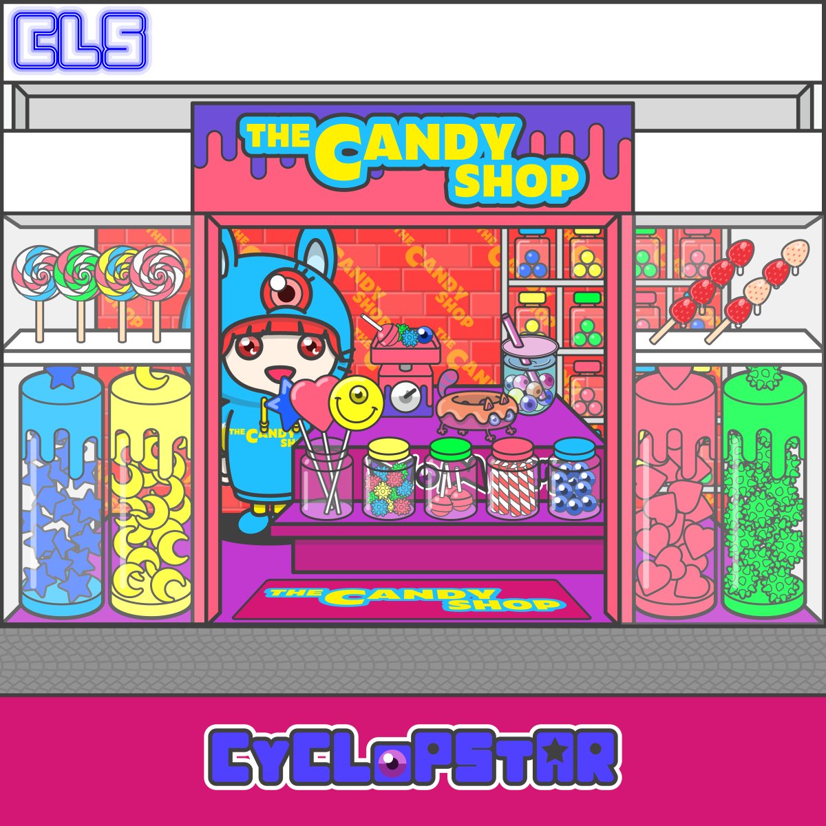 Monstarz_bh's tweet photo. #CYCLOPSTAR New drop‼️
I have completed the List reservation❣️
Apr. 28th(Fri.) 8pm (JST)
Price 0.025 ETH
I'll give the purchaser "Candy Shop Art" as a gift.
Please check it out!
#NFT #NFTArt #NFTJapan
https://t.co/FHkCRZOVje https://t.co/tgYzKA7dbv