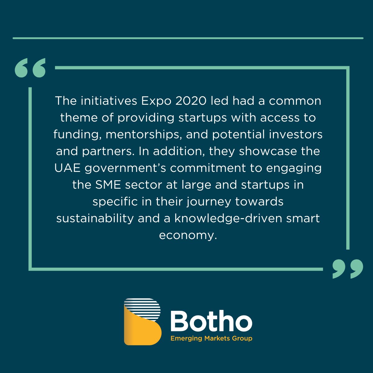 Botho Emerging Markets Group tweet media