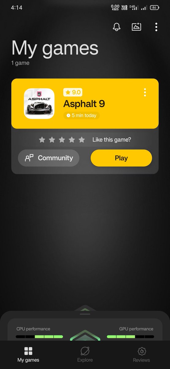 ravi3dfx's tweet photo. New Game Space App Ver. 4.61 Rollout for #realmext on #realmeui2.0 π
It looks like Games app for #realmeui3.0 πΉ
#realme #daretoleap #greaterthanyousee #NEOSpeedAwakens #stufflistingsarmy #technews https://t.co/Ah4BbN6jpl