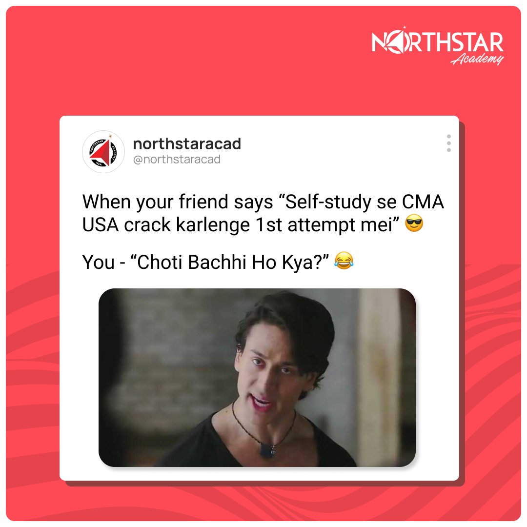NorthStar_Acad's tweet photo. No scope of silly assumptions like these when you have signed up for professional training at @NorthStar_Acad 🏆🎖.

#NorthStarAcademy #StarsOfNorthStar #ProfessionalTraining #FinanceCourses https://t.co/yAhPEdhgyP
