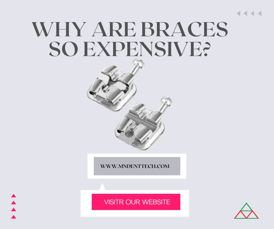 mndentech's tweet photo. ✅Why are braces so expensive?
💧In orthodontics, teeth move slowly, which makes treatment expensive.
 As teeth move slowly, treatment times tend to be about two years for children and longer for adults. 
💧If you use light pressure to move the teeth, they will move more smoothly https://t.co/CK7H2ooFHu