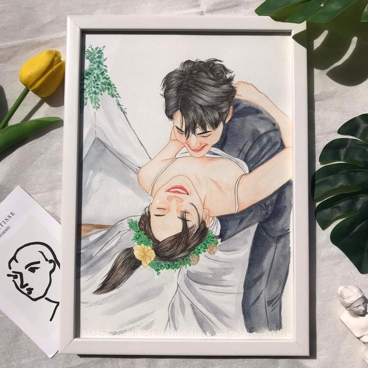 imacherry10's tweet photo. @safe_loveyou สวัสดีค่ะ 😊 เค้ารับวาดภาพ portrait สีน้ำบนกระดาษ ลูกค้าได้รับงานจริงนะคะ
ราคาเริ่มต้น 350 บาทค่ะ
สอบถามเพิ่มเติม DM มาได้เลยค่ะ😊🎨
ขอบคุณมากๆค่ะ #commissionsopen #Watercolor #commissionart https://t.co/jPKe030Fa2