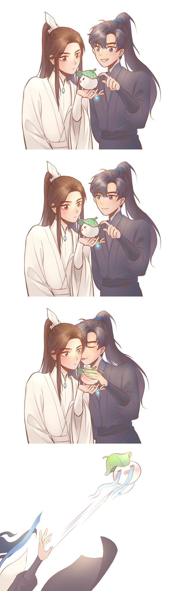年糕精 ぬい 海棠微雨共帰途 二哈和他的白猫師尊 餅の妖精